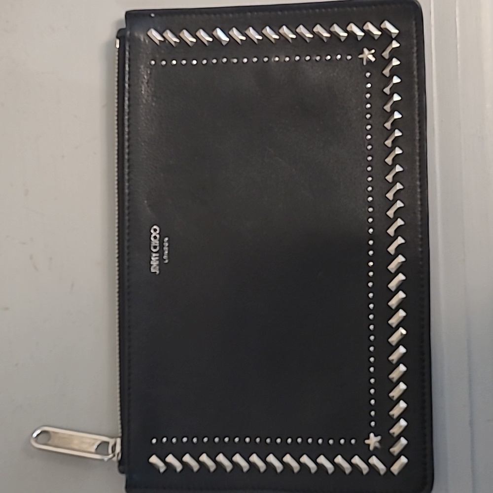 Jimmy Choo Studded black bag